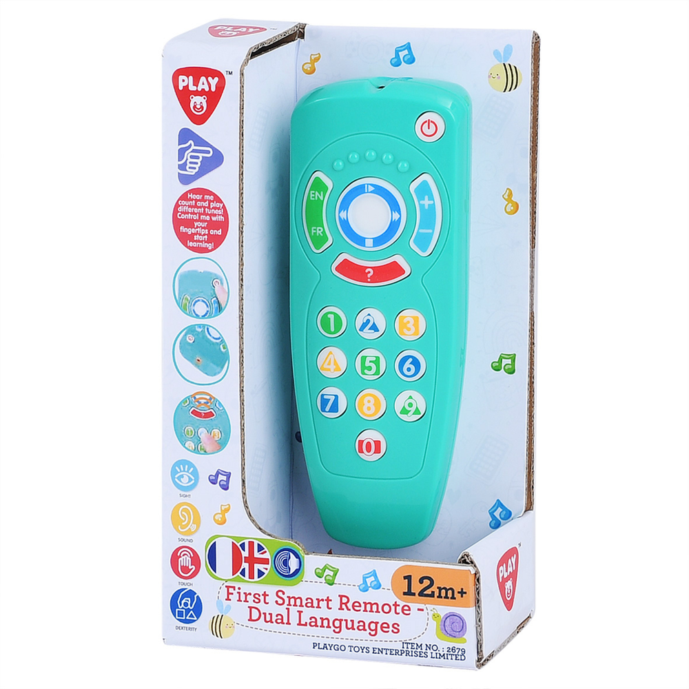 PlayGo - Battery Operated Dual Languages First Smart Remote
