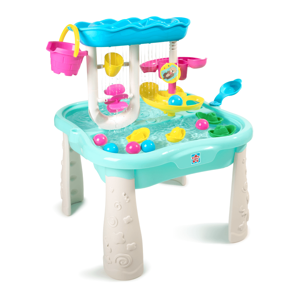 Grow'n Up - Splash N Slide Fun Water Table - Multicolor - 13 Pc Set