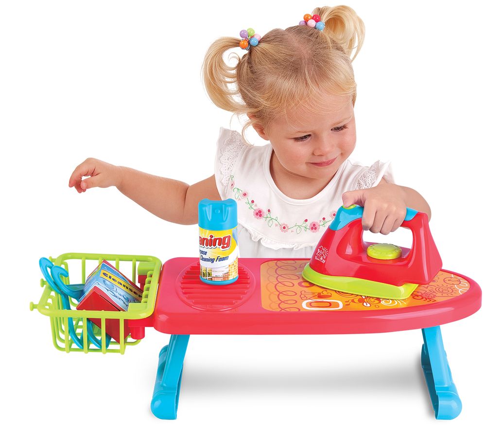 PlayGo - Home Ironing Set - 9 Pcs