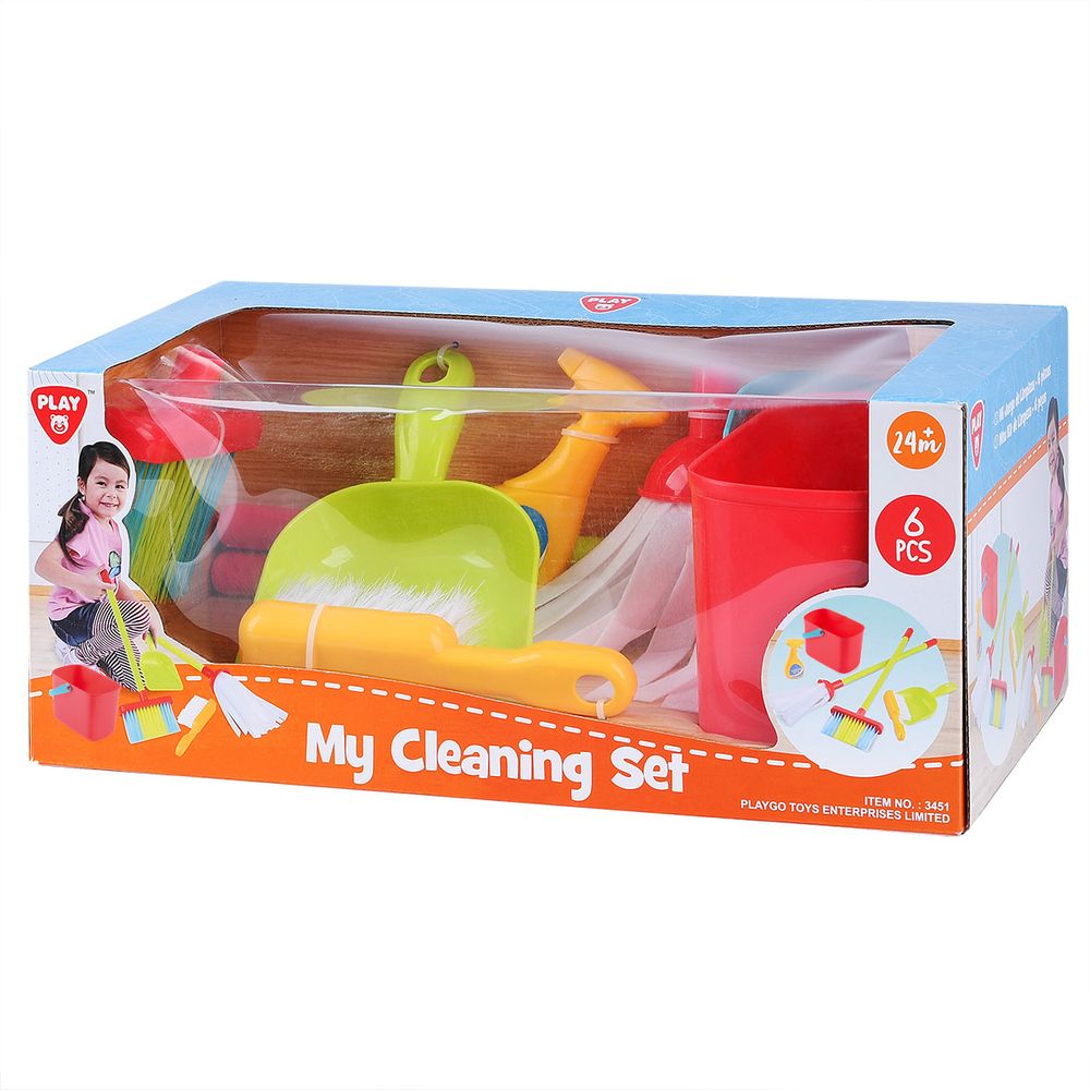 PlayGo - My Cleaning Set - 6 Pcs