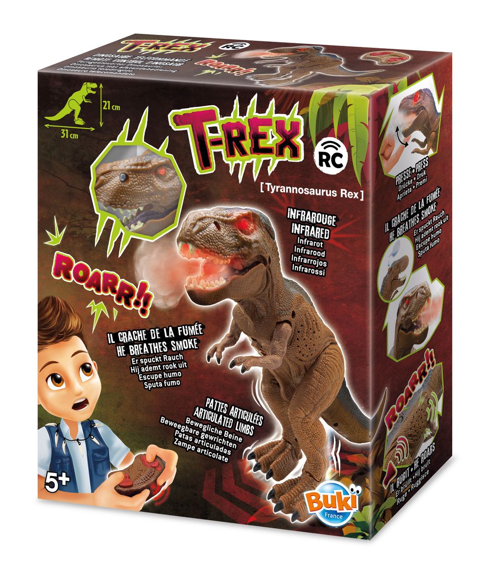 Buki France - Remote Control T-Rex
