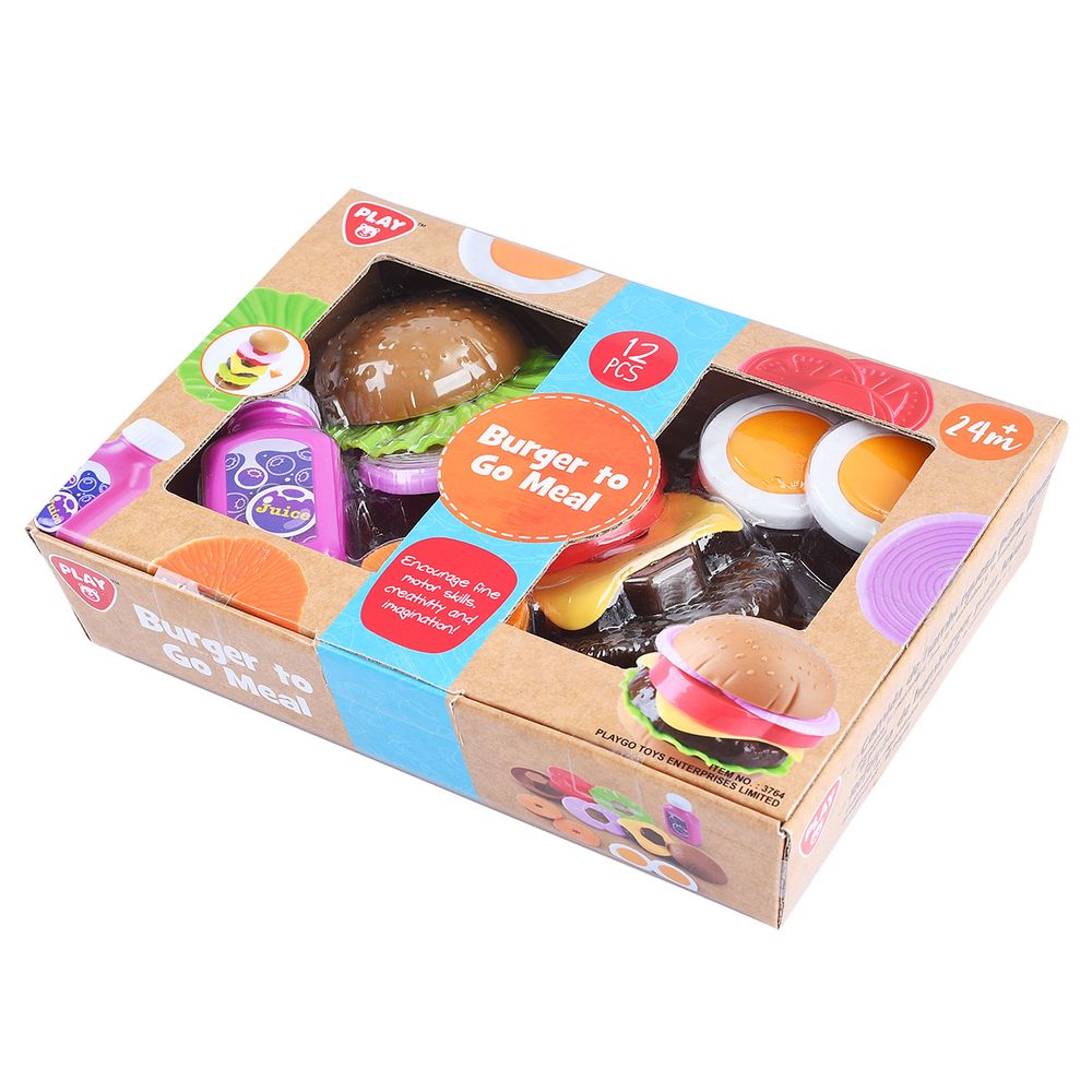 PlayGo - Burger To Go Meal