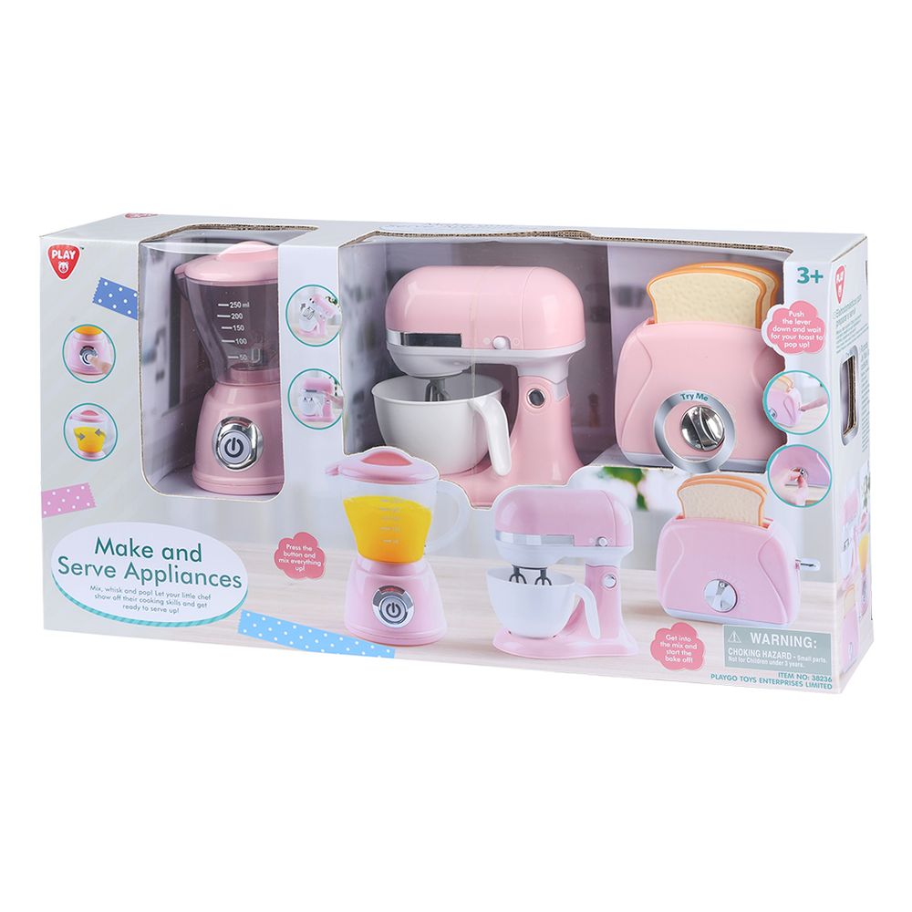PlayGo - Make And Serve Appliances B/o