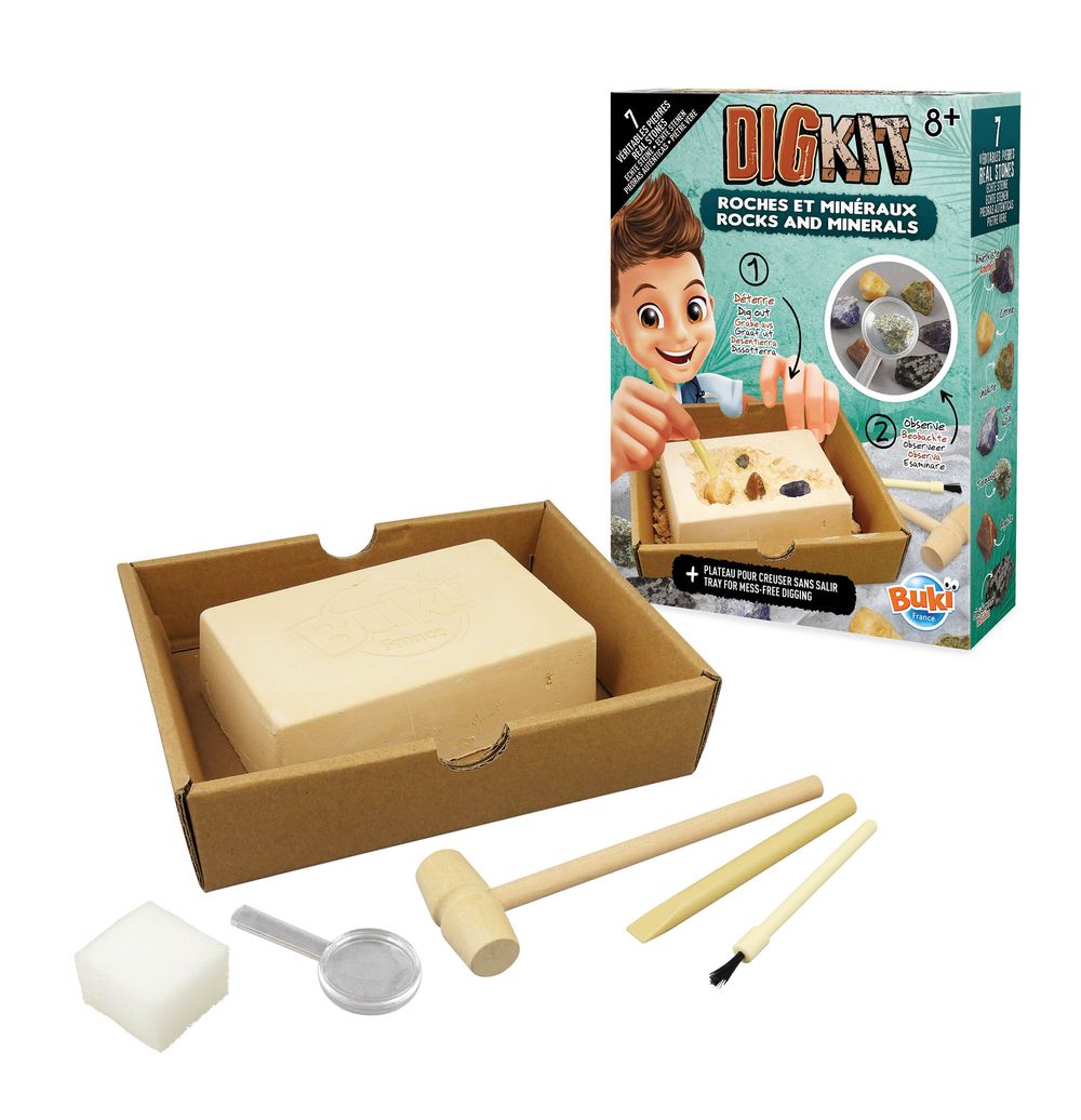 Buki France - Dig Kit - Rocks And Minerals