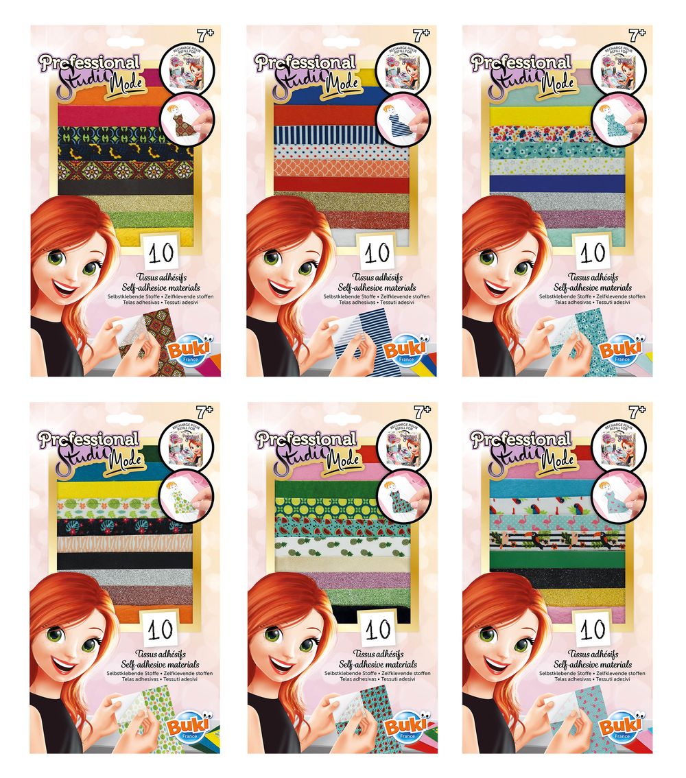 Buki France - Professional Studio Mode - Self-Adhesive Materials