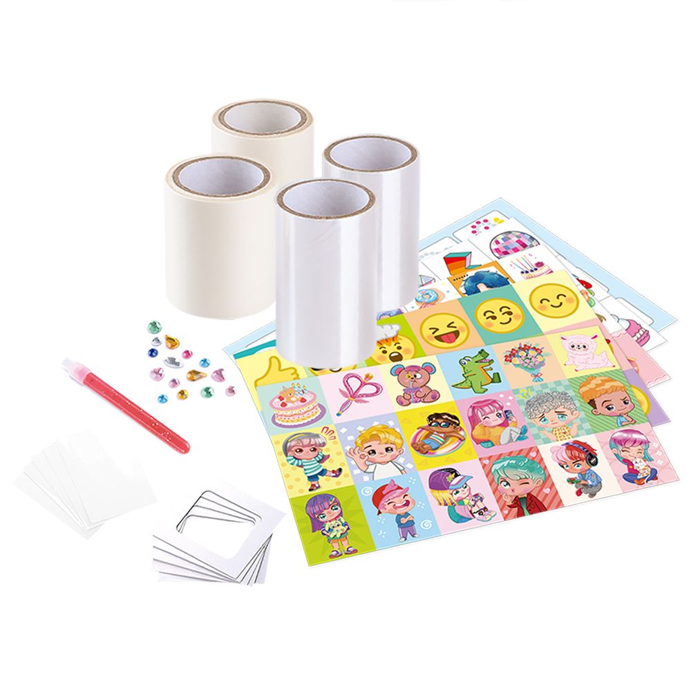 PlayGo - Sticker Studio Refill Pack Craft Kit - 21 Pcs