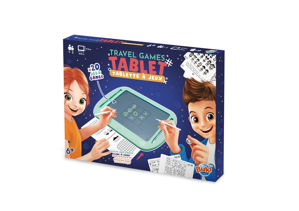 Buki France - Travel Games Tablet