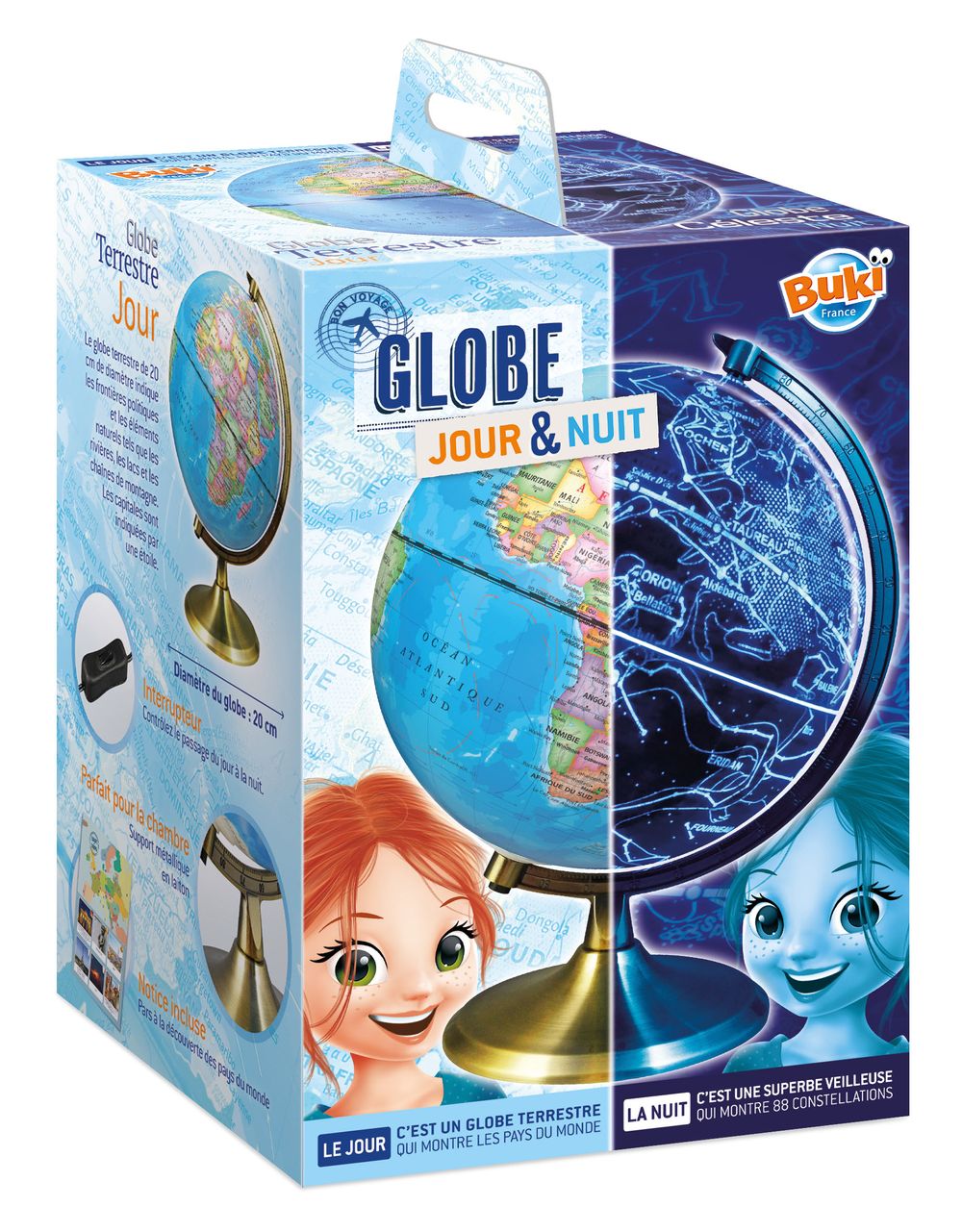 Buki France - Day And Night Globe
