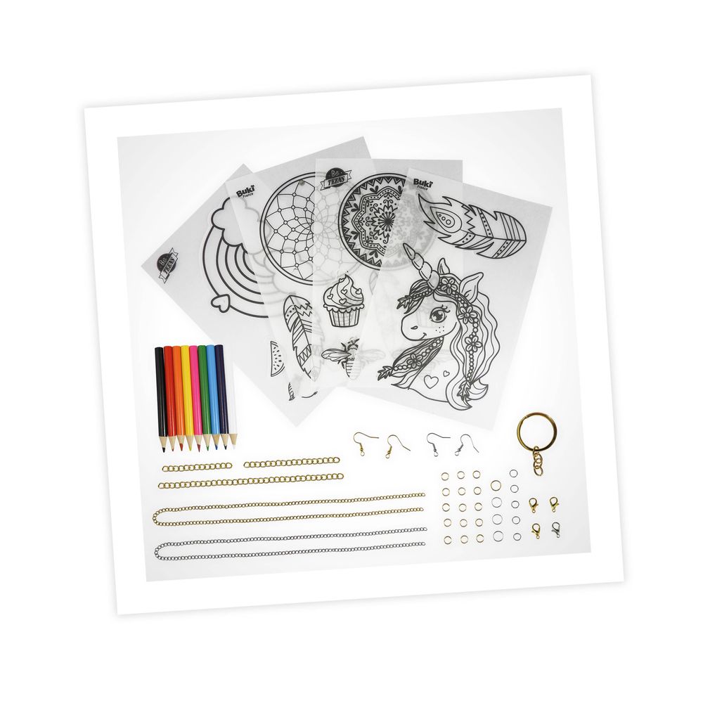 Buki France - Shrink Plastic Jewellery Kit