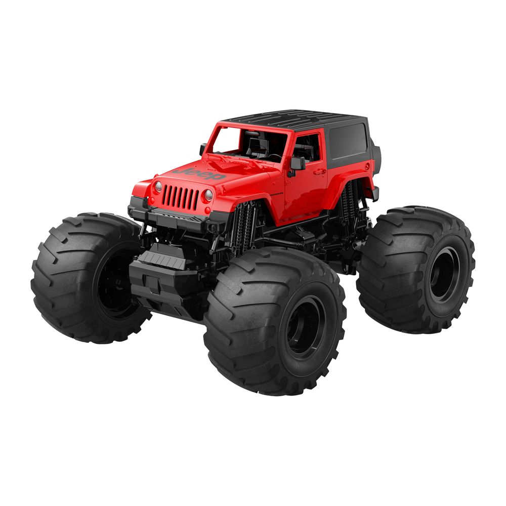 Double E - 1:14 Jeep Wrangler Remote Control Off-Road Monster Truck - Color May Vary - 1 Pc
