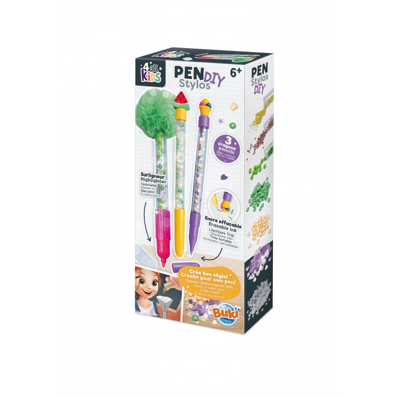 Buki France - DIY Pen Kit - Food