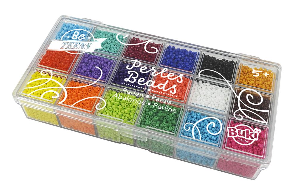 Buki France - Box Of Beads - Opaque - 360 gm