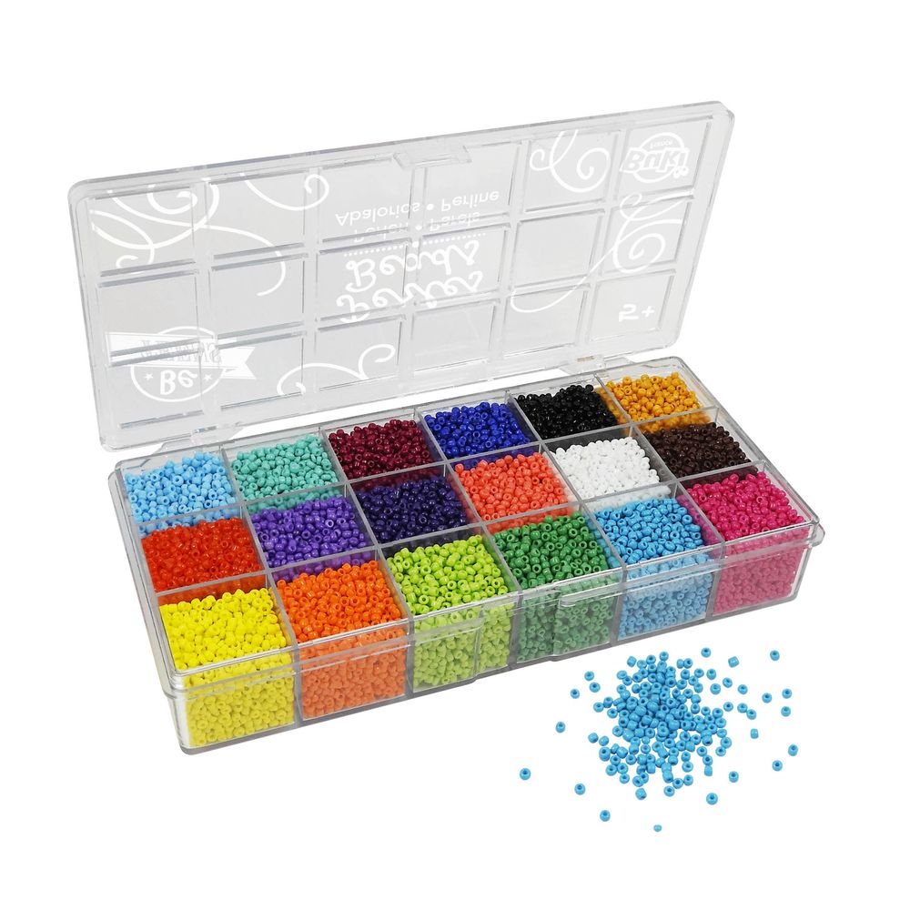 Buki France - Box Of Beads - Opaque - 360 gm