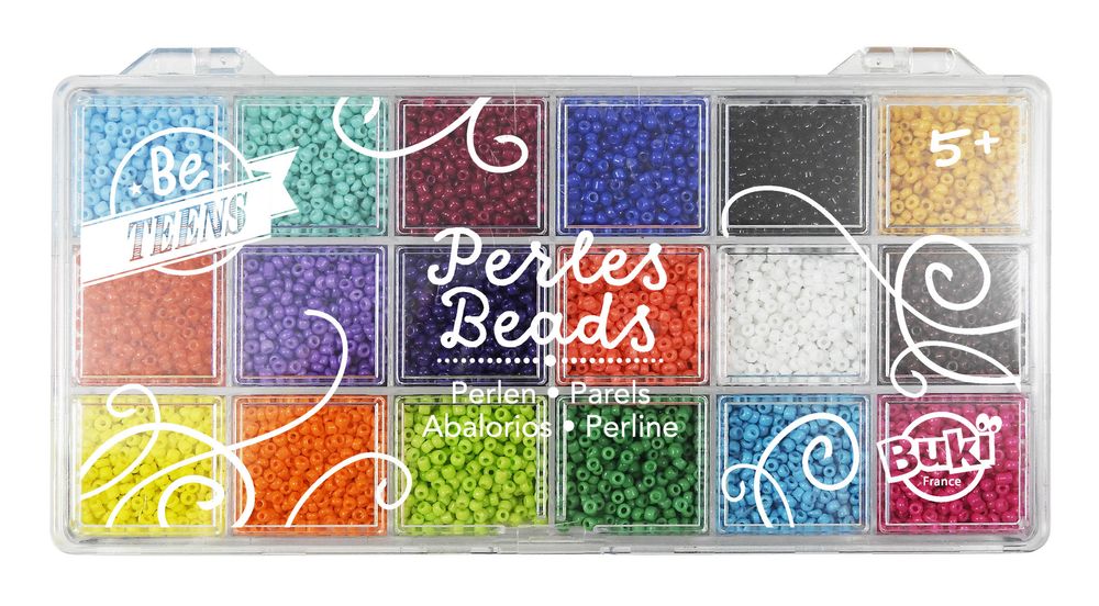 Buki France - Box Of Beads - Opaque - 360 gm
