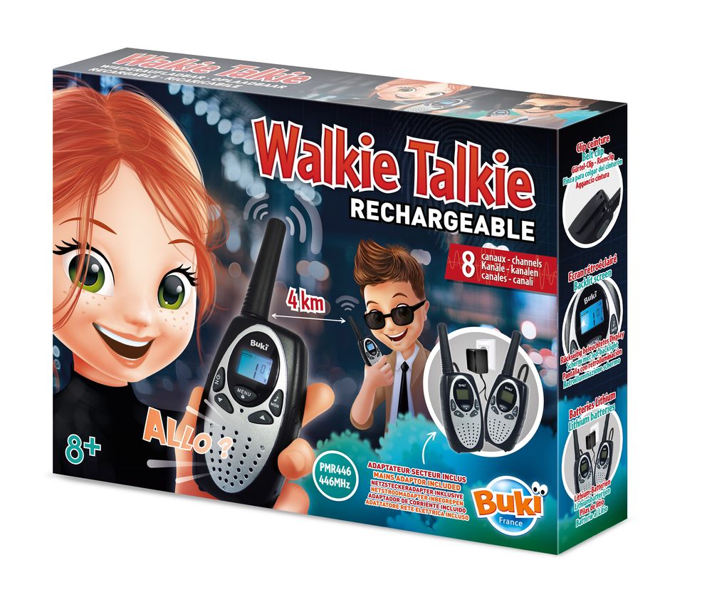 Buki France - Rechargeable Walkie Talkie