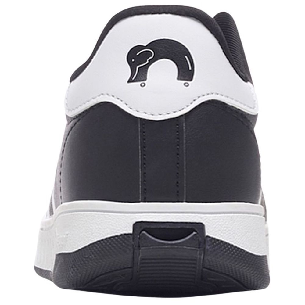 Breezy Rollers Shoes with Wheels for Kids - Black/White
