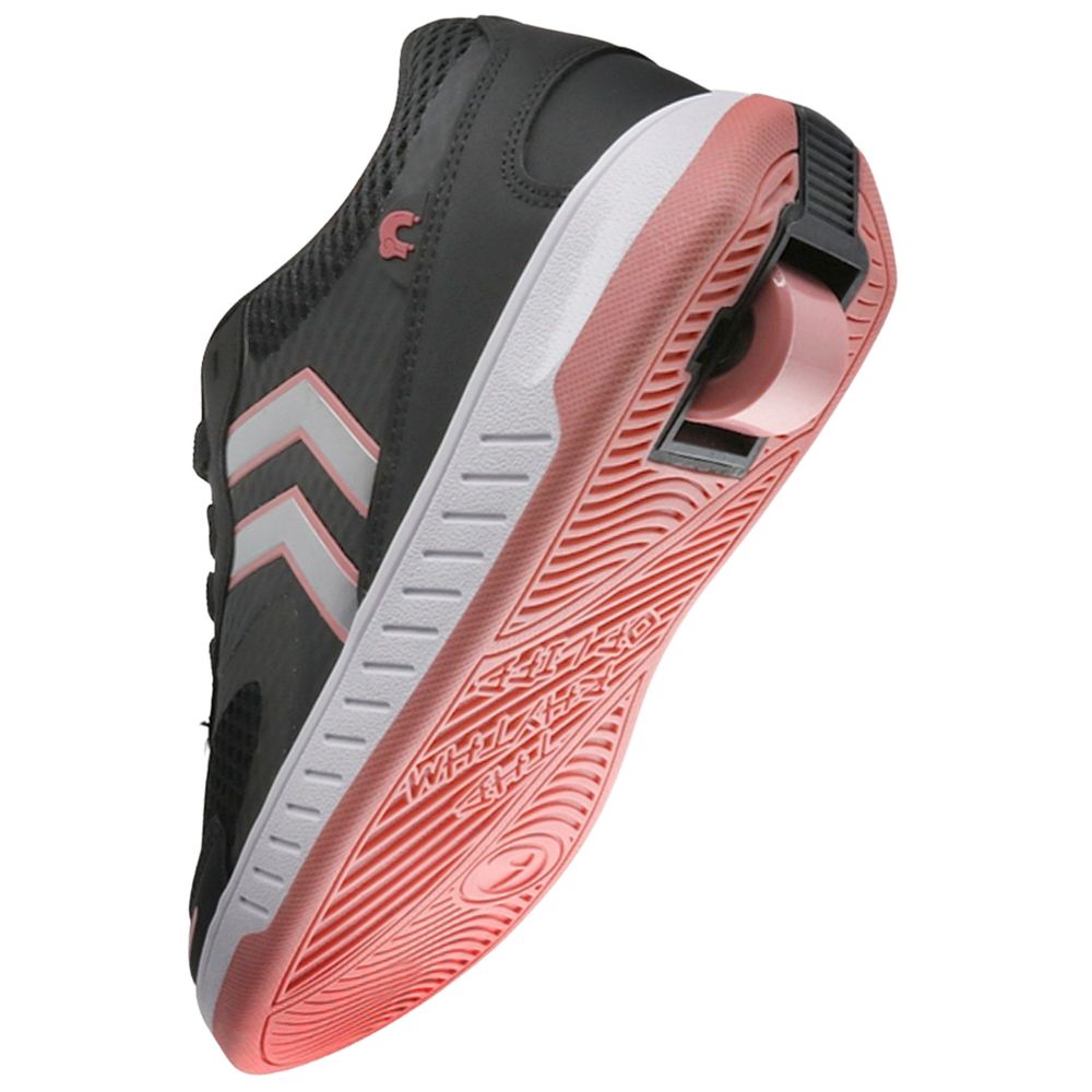 Breezy Rollers Shoes with Wheels for Kids - Black