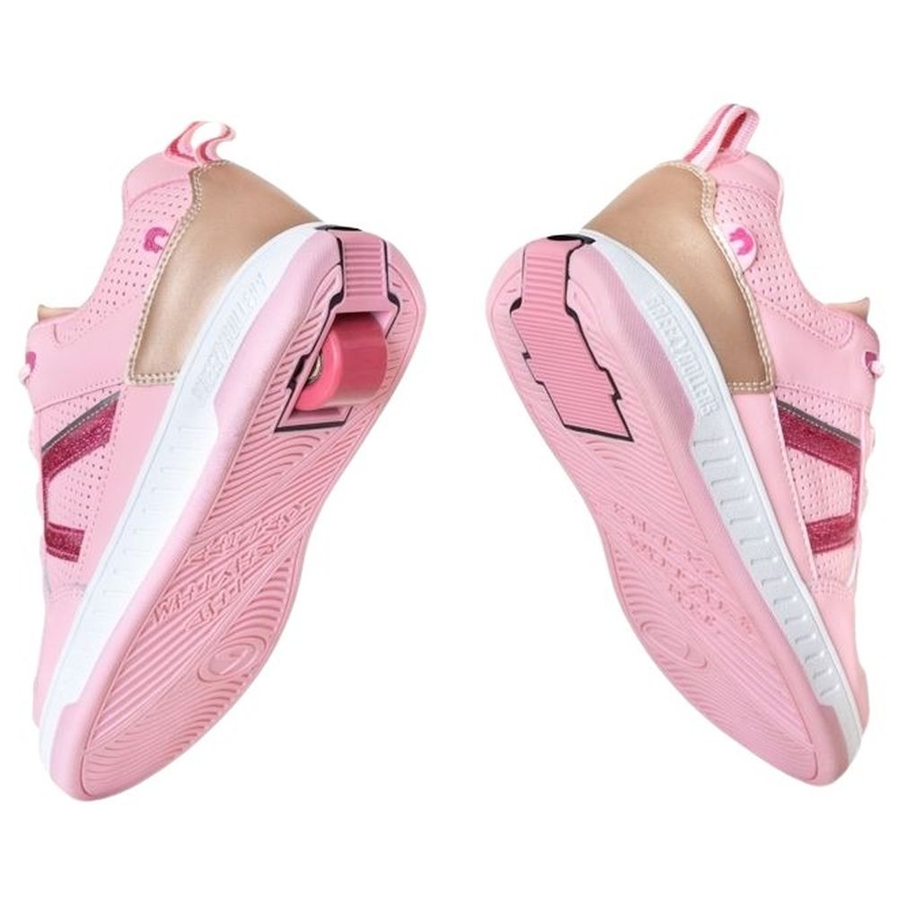 Breezy Rollers Shoes with Wheels for Kids - Pink