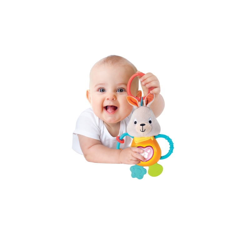 Winfun - Little Pals Jungle Fun Interactive Toy - Bouncy Bunny