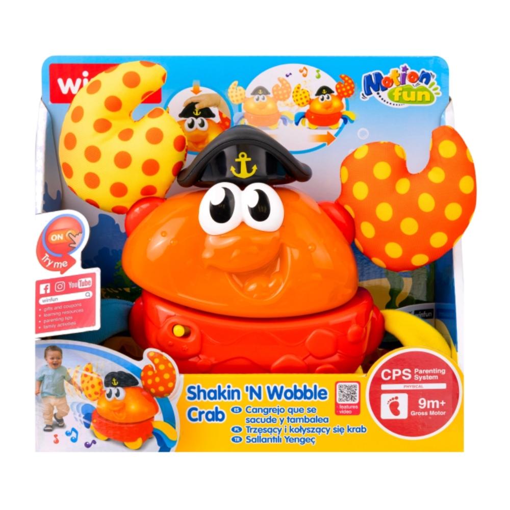 Sam Toys - Shakin 'n Wobble Crab Toy