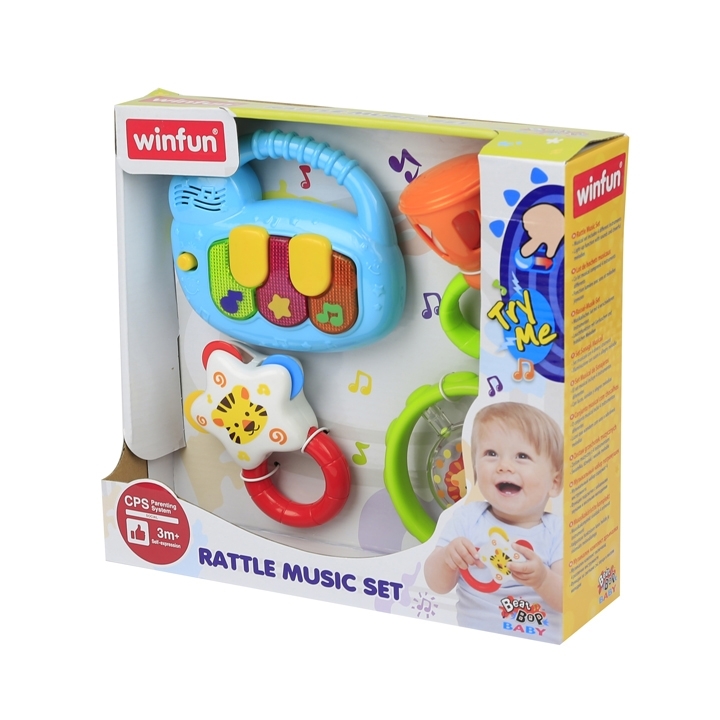 Winfun - Rattle Music Set - Keyboard