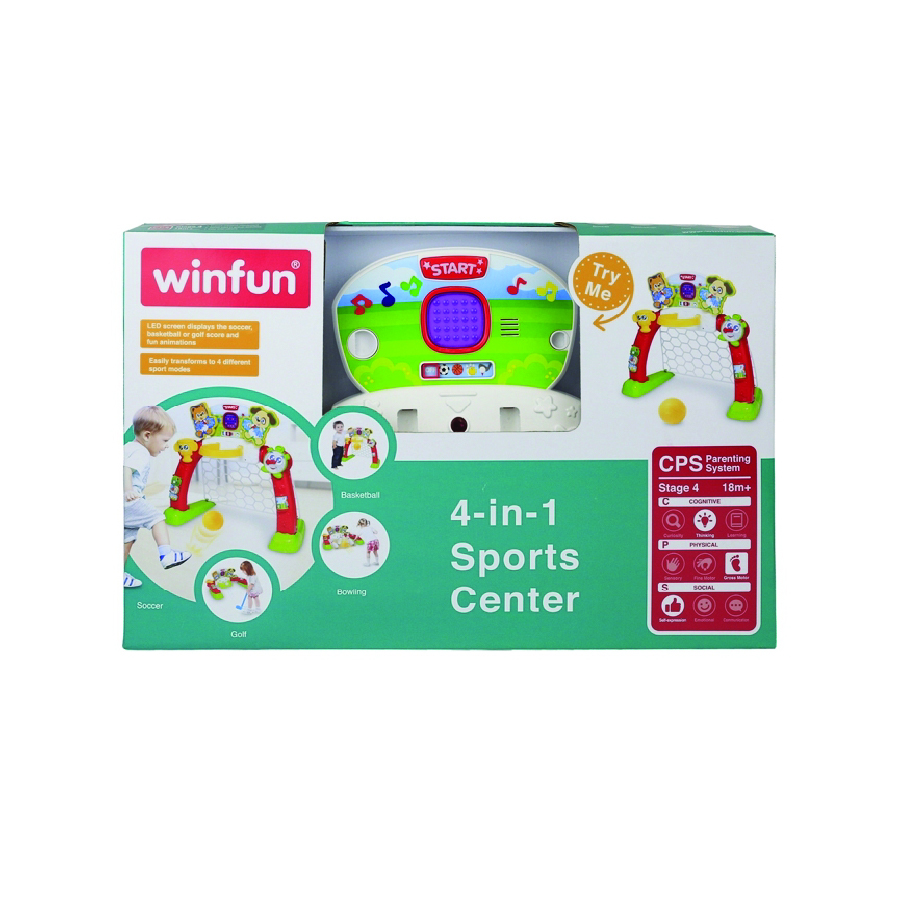 Winfun - 4-In-1 Fun Sports Center