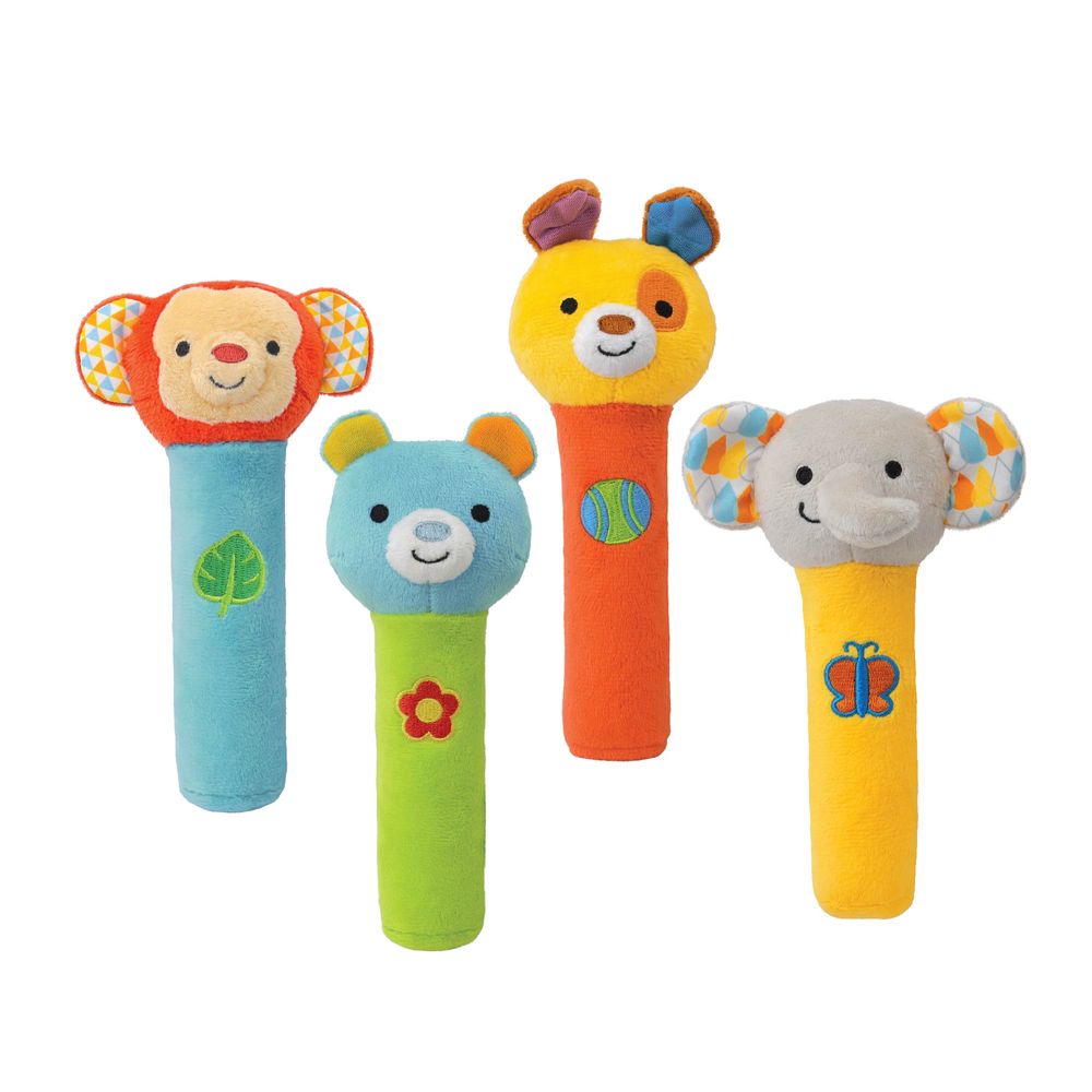 WinFun - Squeak'n'Shake Rattle Stick - 1pc - Style May Vary