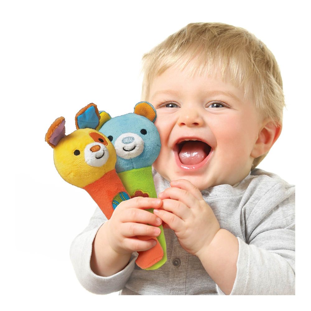 WinFun - Squeak'n'Shake Rattle Stick - 1pc - Style May Vary