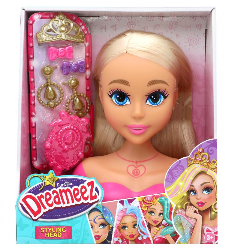 Funville - Dreameez Styling Head - 8 Pcs