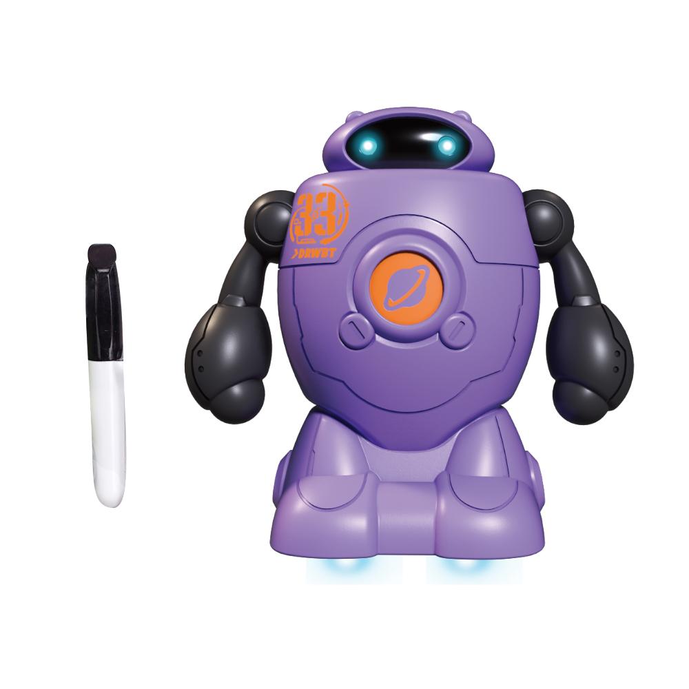 Sam Toys - Drawbot Line Tracker Robot Toy for Kids - 1 Pc - Color May Vary