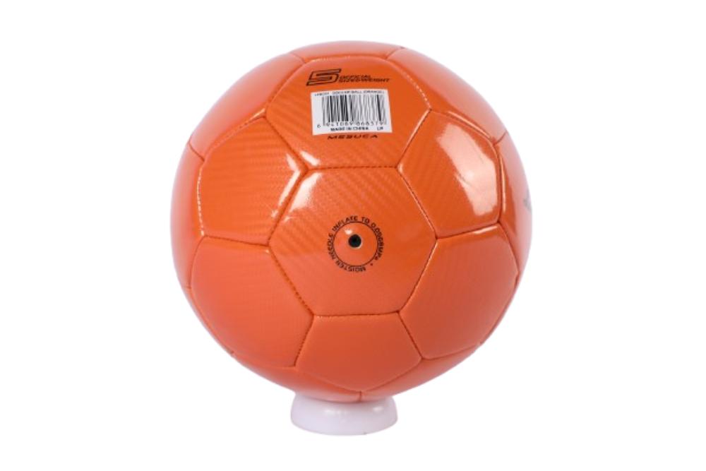Lamborghini - Size 5 PU Carbon Fiber Soccer Ball - Orange