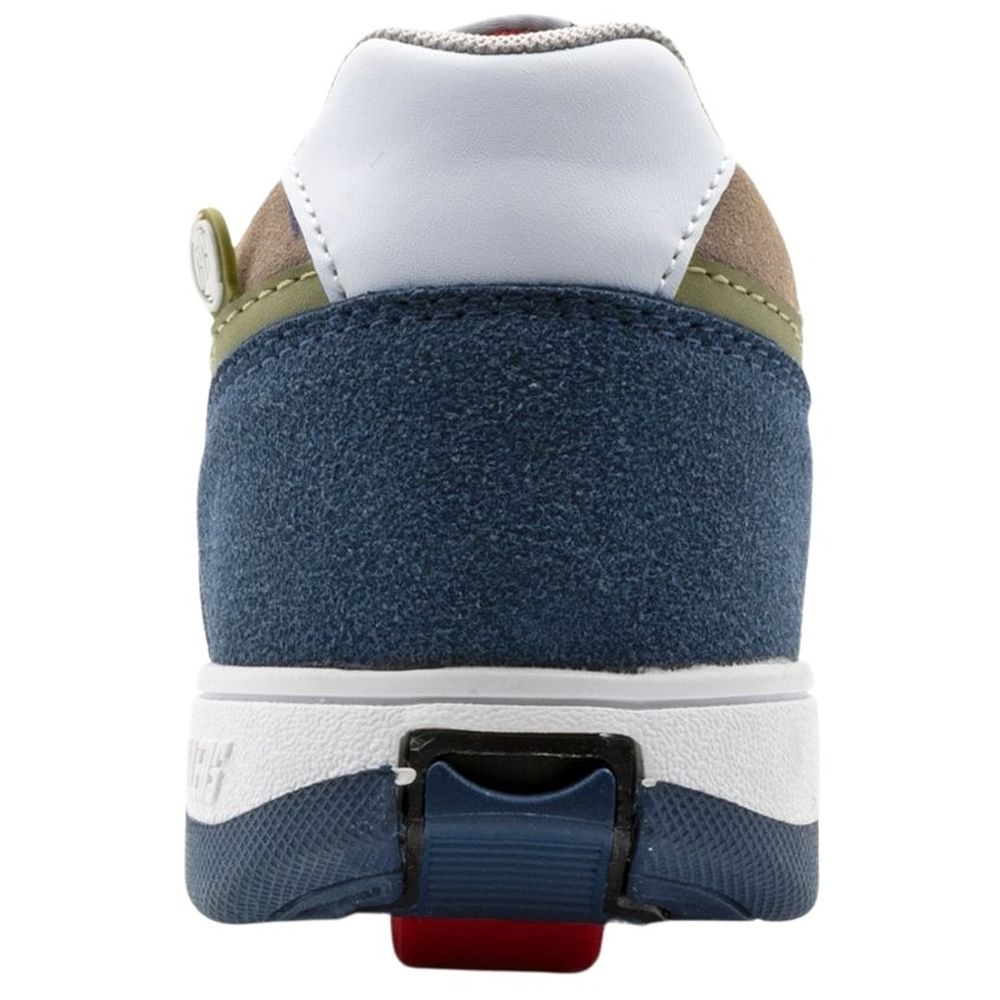 Breezy Rollers Shoes with Wheels for Kids Blue/Beige