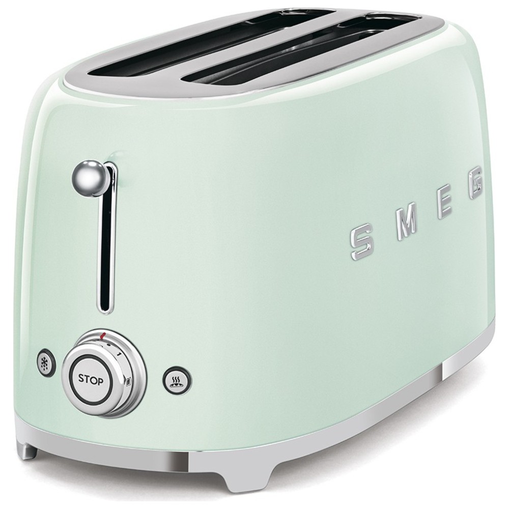 Smeg - 50's Retro Style 4 Slice Toaster - Pastel Green