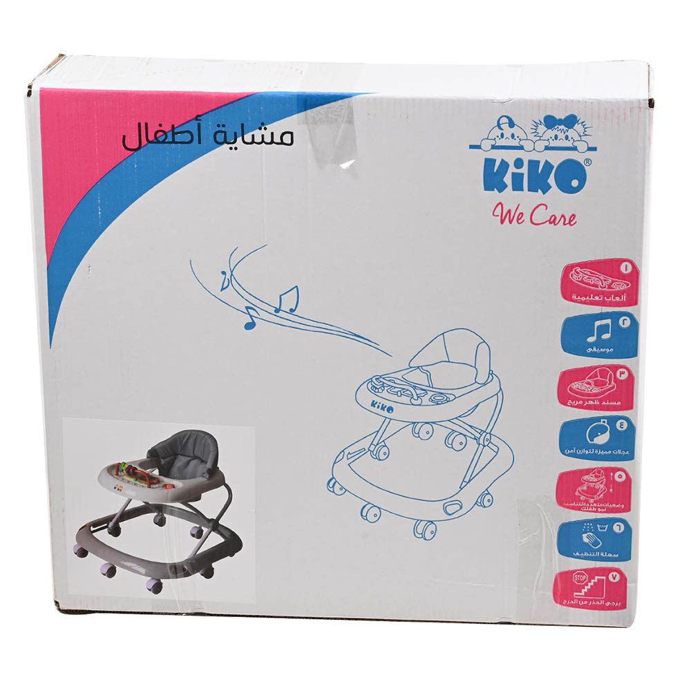 كيكو - مشاية أطفال 3009 مع ألعاب - أزرق