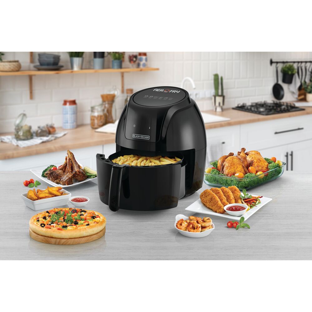 BLACK+DECKER Digital Air Fryer - 5.6L - Black