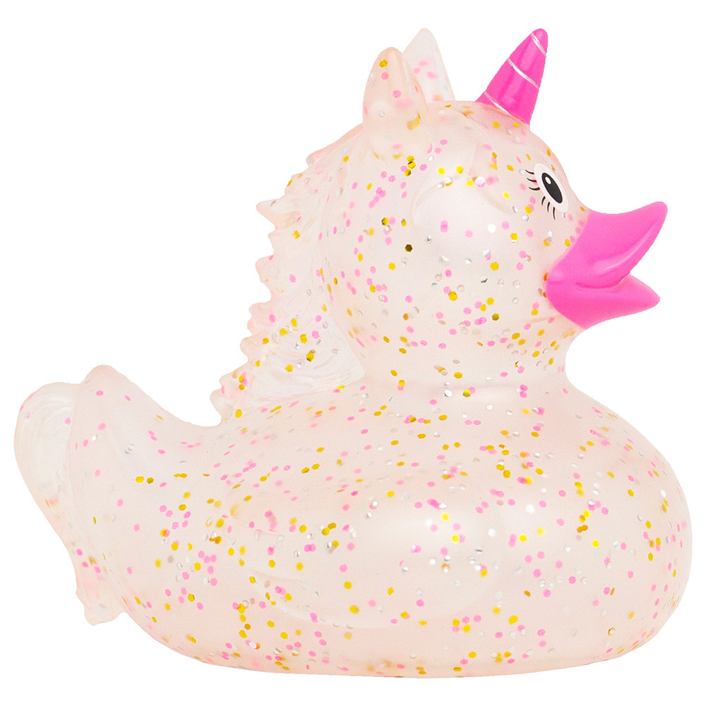 Lilalu - Glitter Unicorn Duck Bath Toy