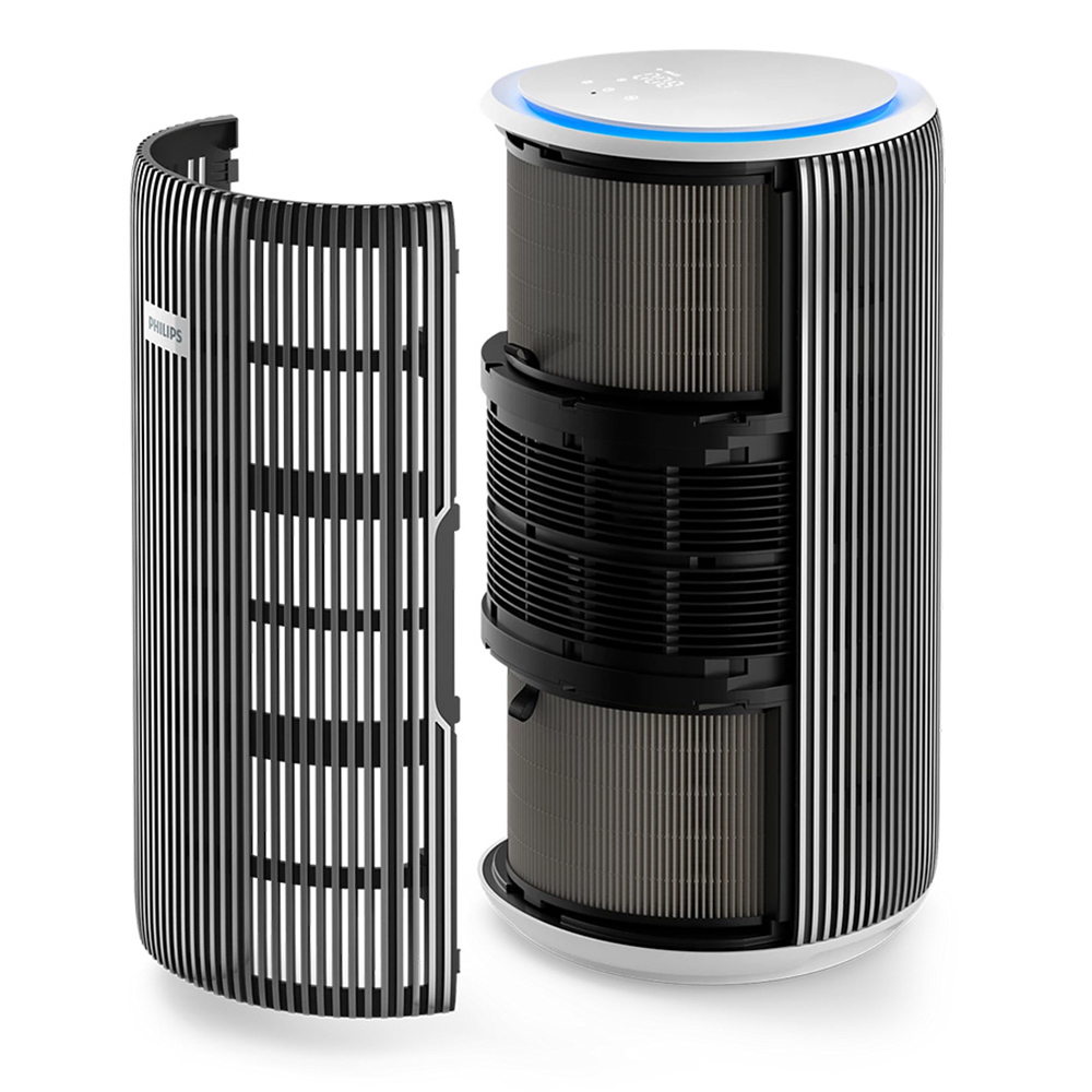 Philips 3200 Series PureProtect Smart Air Purifier - Silver/White