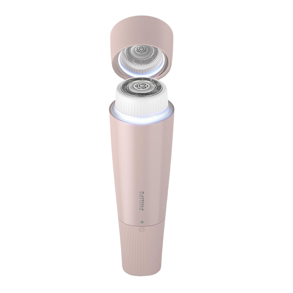 Philips - 5000 Series Facial Hair Remover - Lychee Pink - 1.5 V