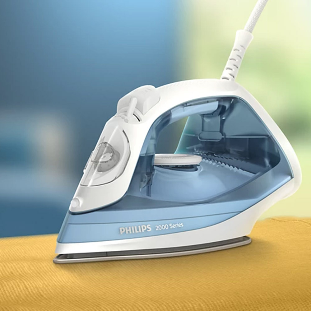Philips - 2000 Series Electric Steam Iron - Sea Blue - 2000 W - 250 ml