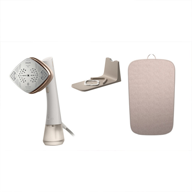 Philips - Oneturn Hybrid Iron And Steamer - White/Nougat