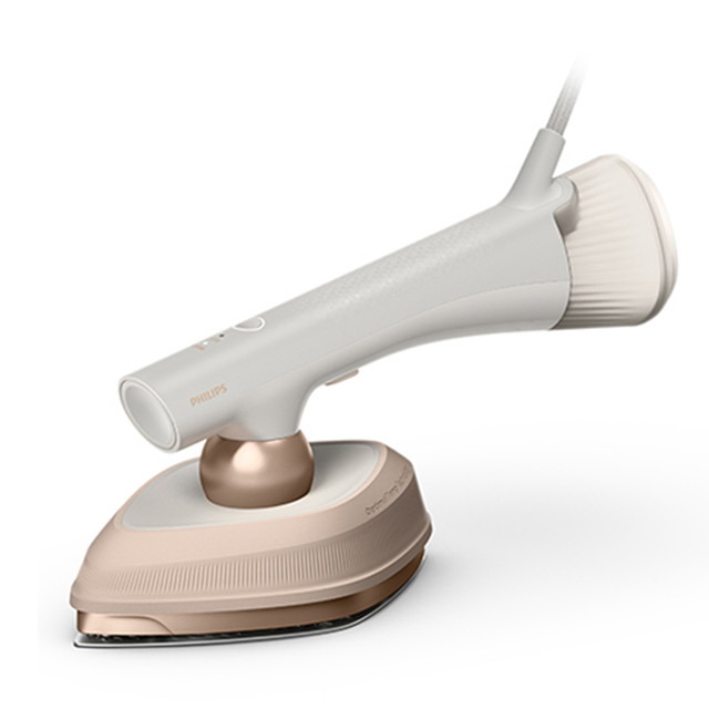 Philips - Oneturn Hybrid Iron And Steamer - White/Nougat
