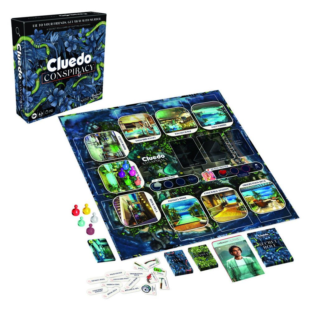 Hasbro Gaming - Cluedo Conspiracy Board Game