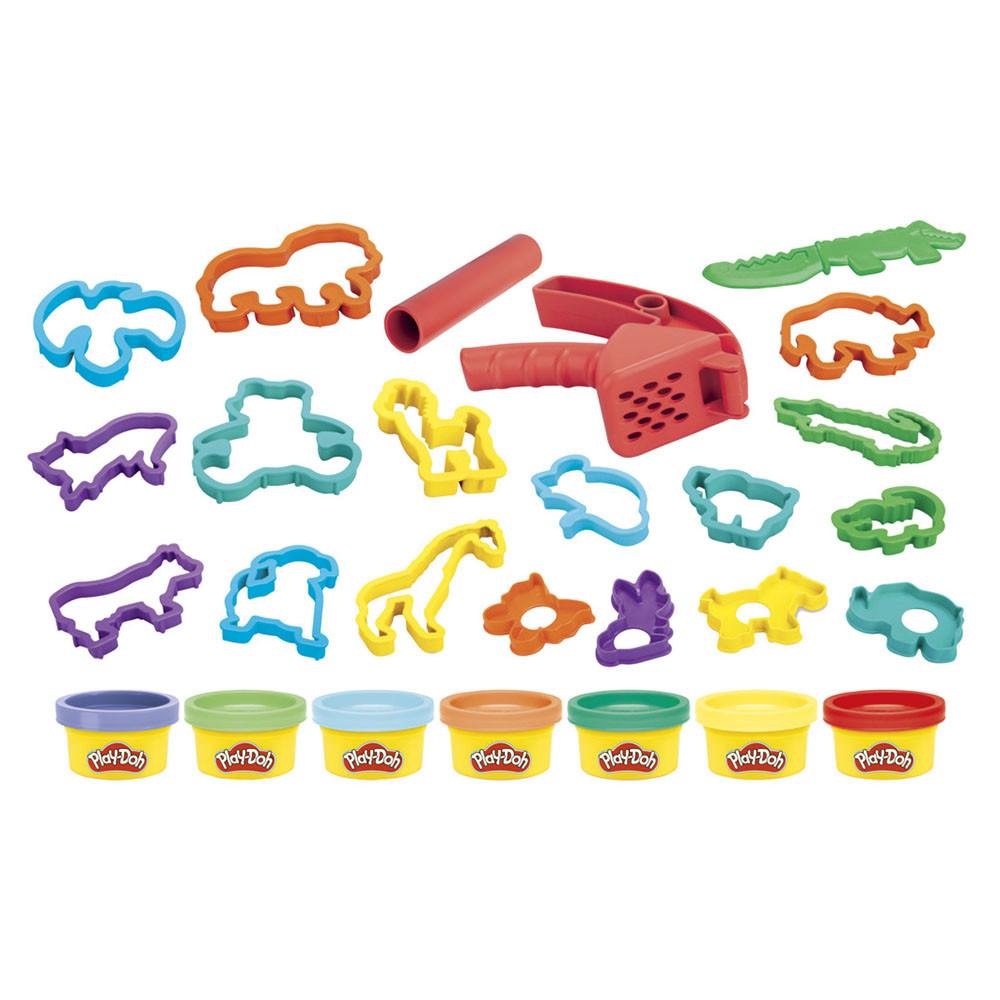 Play-Doh - Creative Creations Dough Compound Playset - 198 gm - 20 Pc Set