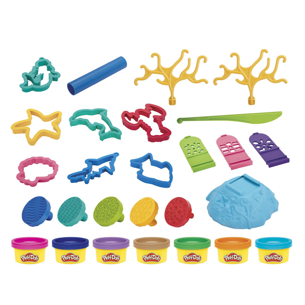Play-Doh - Creative Creations Dough Compound Playset - 198 gm - 20 Pc Set