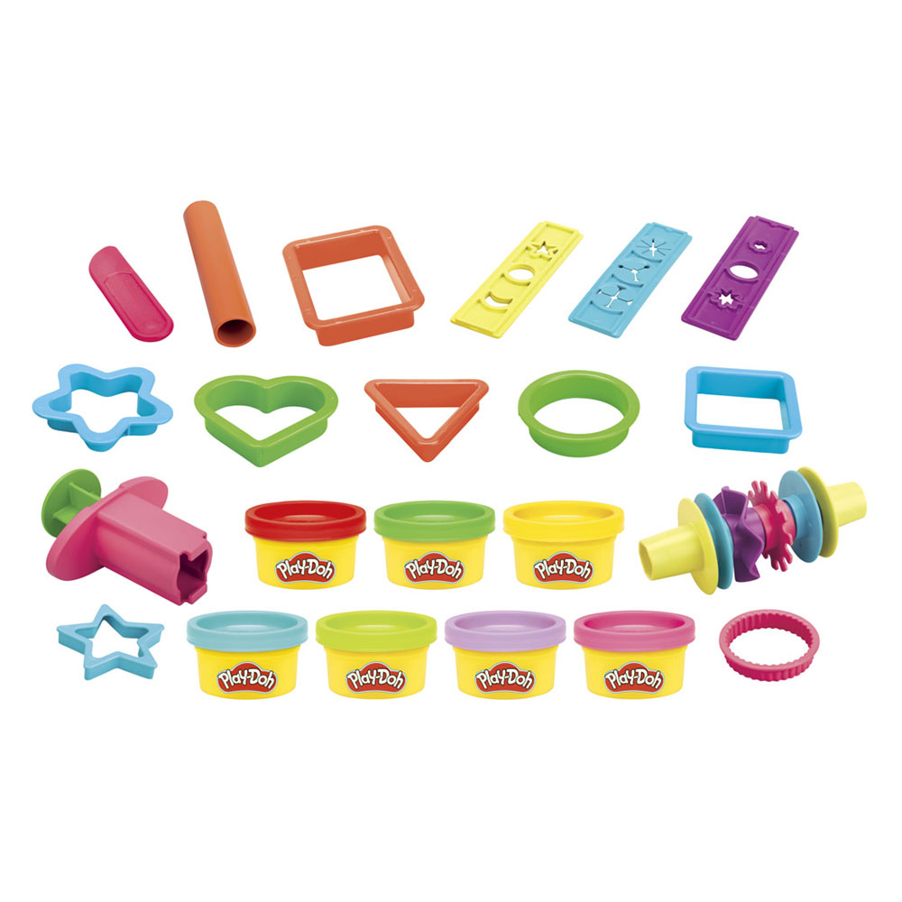 Play-Doh - Creative Creations Dough Compound Playset - 198 gm - 20 Pc Set