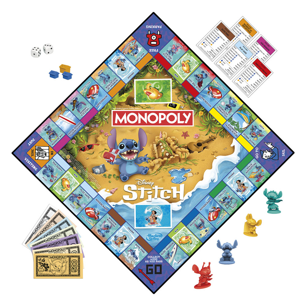 Monopoly - Disney Stitch Edition Board Game