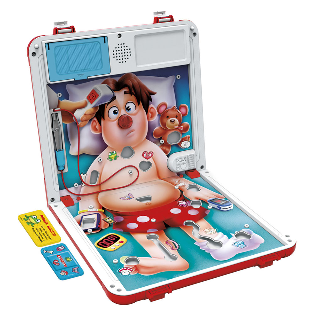 Hasbro Gaming - Operation Electronic Board Game With All-In-One Carrying Case