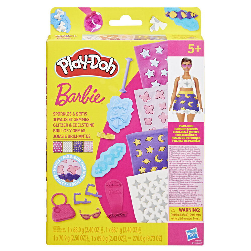 Play-Doh - Barbie Designer Pattern Packs - Style May Vary