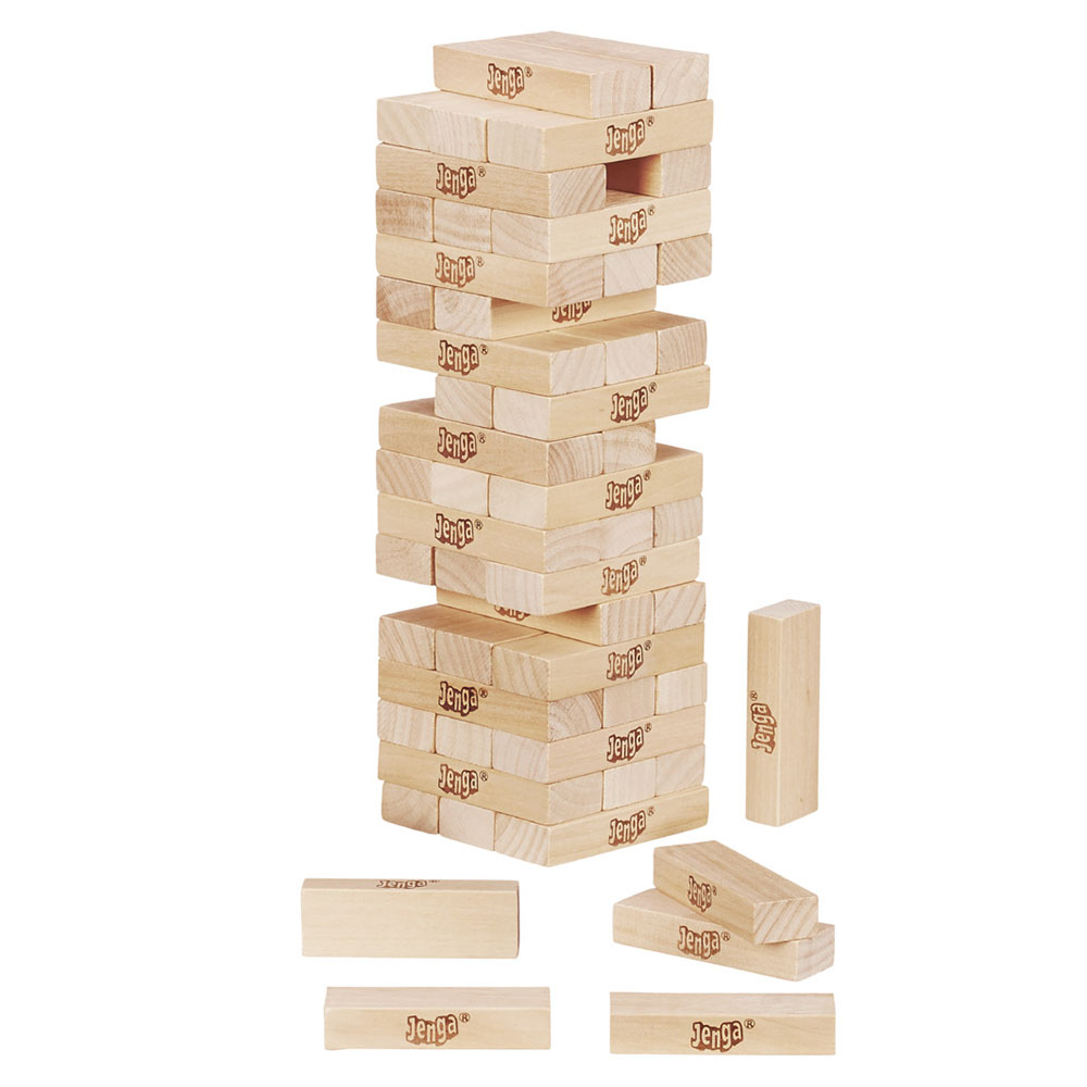 Hasbro Gaming - Jenga Wooden Block Game