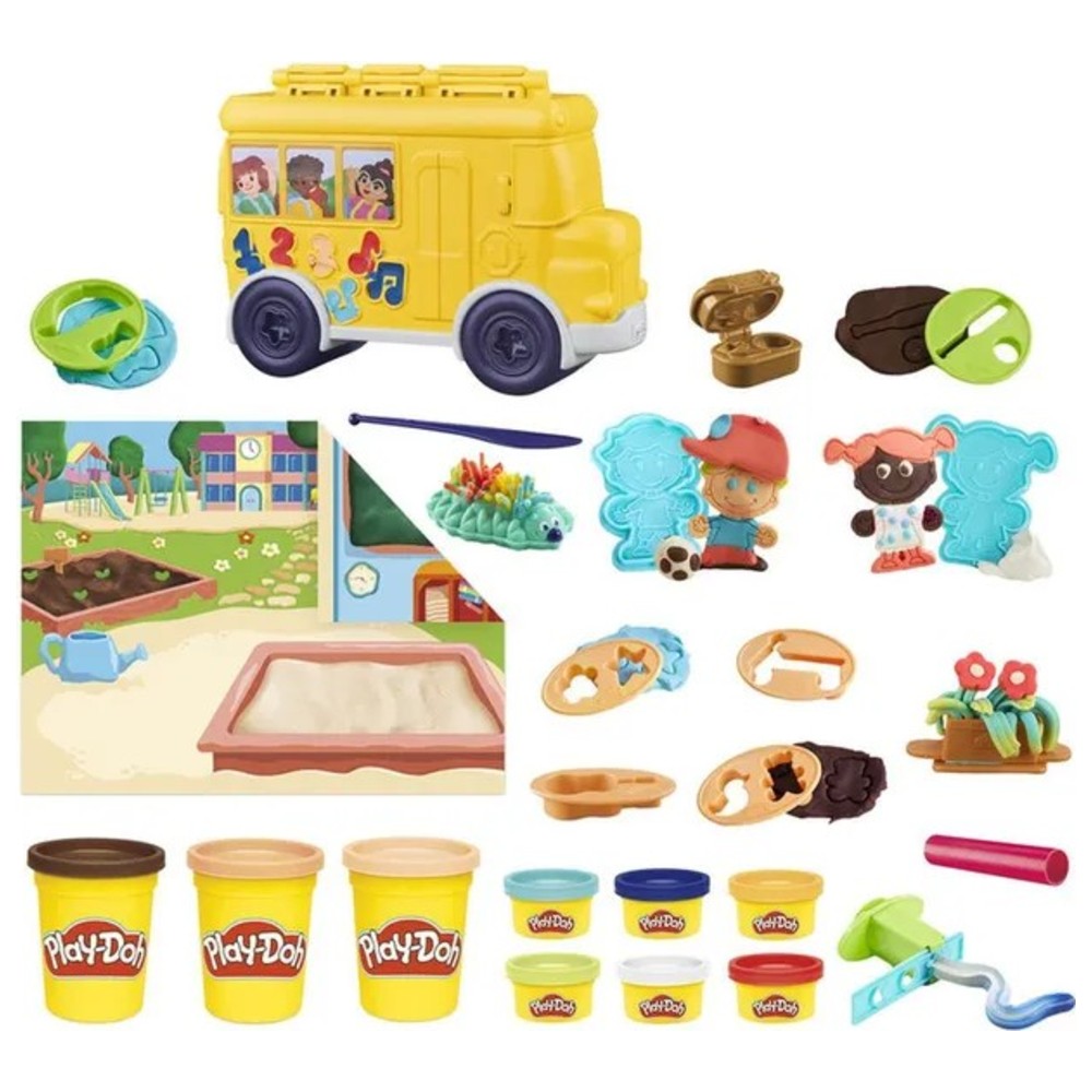 Play-Doh - School Day Adventures Set With Dough Compound - 24 Pc Set